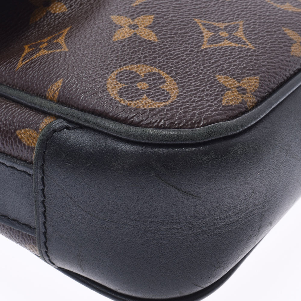 ルイヴィトンマカサー バスPM 14145 ブラウン/黒 メンズ モノグラムキャンバス ショルダーバッグ M56717 LOUIS VUITTON  中古 – 銀蔵オンライン