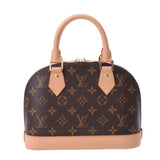 路易威顿路易斯·维顿（Louis Vuitton）会标alma bb棕色M53152女士会标帆布手袋新二手Ginzo