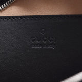 Gucci Gucci GG Marmont链肩肩肩小黑色银支447632女士小牛肩袋未使用的Ginzo