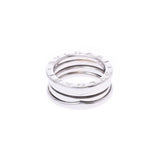 BVLGARI Bulgari B-ZERO #49 Size S 8 Ladies K18WG Ring / Ring A Rank Used Ginzo