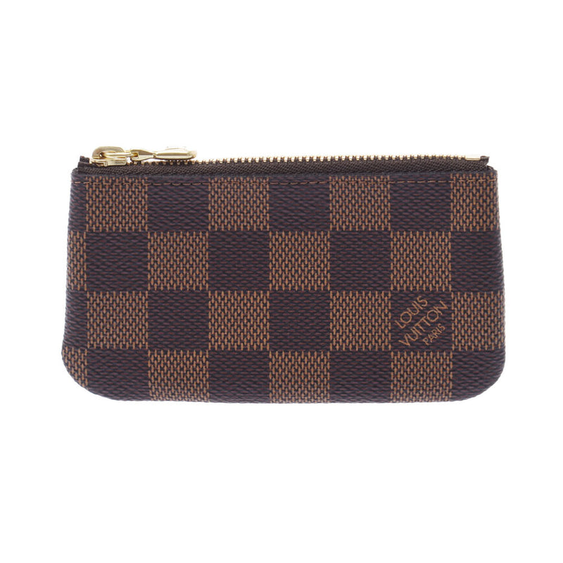 路易·威登（Louis Vuitton）路易·维顿（Louis Vuitton）达米尔·波切特（Damier pochette）cret creing信用钱包棕色M62658男女通用Damier Cambus硬币盒未使用的Ginzo