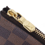 LOUIS VUITTON ルイヴィトン ダミエ ポシェットクレ キーリング付小銭入れ ブラウン M62658 ユニセックス ダミエキャンバス コインケース 未使用 銀蔵