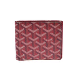 GOYARD Goyal Sanflorantan Red Unisex PVC Bi -fold Wallet AB Rank Used Ginzo