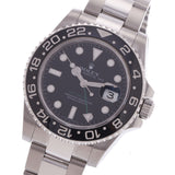 ROLEX Rolex GMT Master 2 Black Bezel 116710LN Men's SS Watch Automatic Black Dial A Rank Used Ginzo
