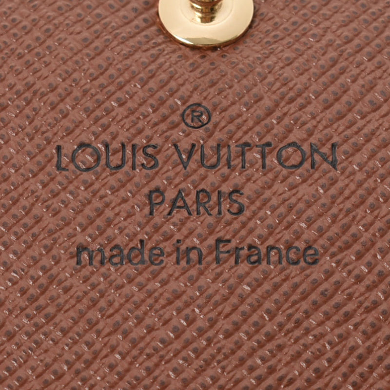 路易威顿路易·维顿（Louis Vuitton）路易·威登（Louis Vuitton）会标portofoyilles sara吹牛M60531男女通用会标帆布钱包没用的金佐（Ginzo）
