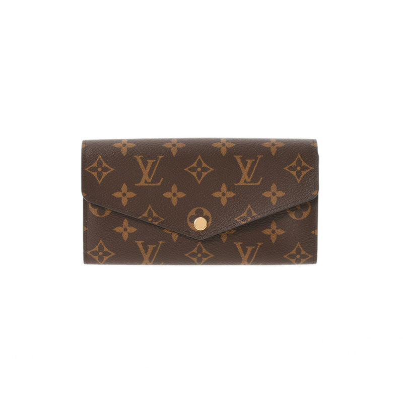 LOUIS VUITTON Louis Vuitton Monogram Portofoyilles Sara Blown M60531 Unisex Monogram Canvas Wallet Unused Ginzo