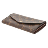 LOUIS VUITTON Louis Vuitton Monogram Portofoyilles Sara Blown M60531 Unisex Monogram Canvas Wallet Unused Ginzo