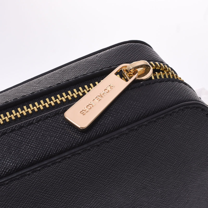 MICHAEL KORS マイケルコース チェーンショルダー アウトレット 黒 ゴールド金具 35T8GTTC9L-001 レディース レザー ショルダーバッグ 未使用 銀蔵