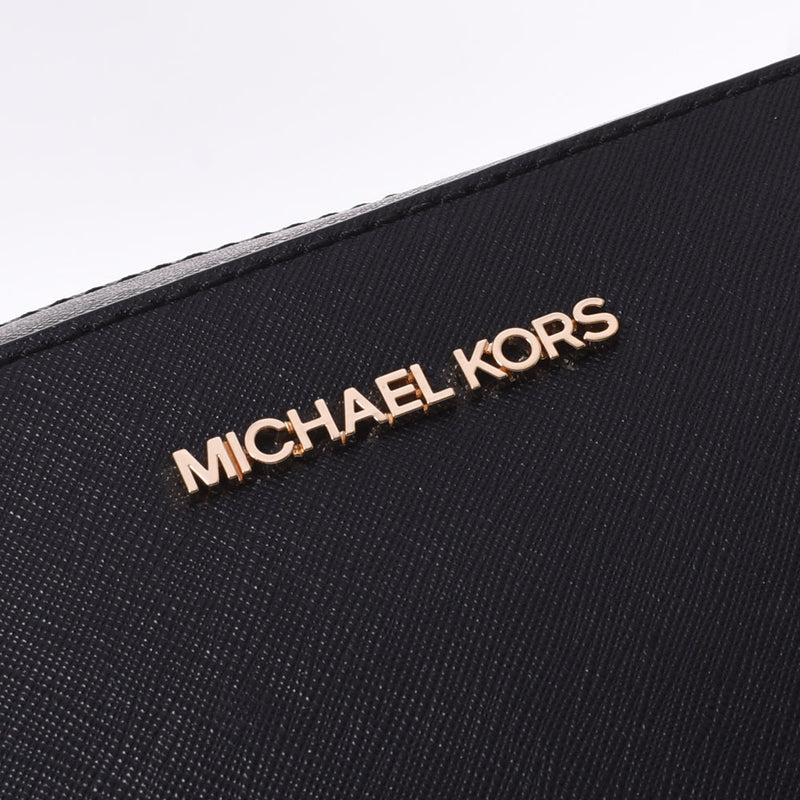 MICHAEL KORS マイケルコース チェーンショルダー アウトレット 黒 ゴールド金具 35T8GTTC9L-001 レディース レザー ショルダーバッグ 未使用 銀蔵