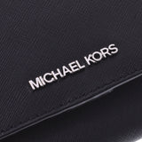 迈克尔·科尔斯（Michael Kors）迈克尔（Michael Kors）迈克尔（Michael）课程连锁肩部黑色银色支架35Sostvc2l女士PVC皮革肩带未使用的金佐（Ginzo）