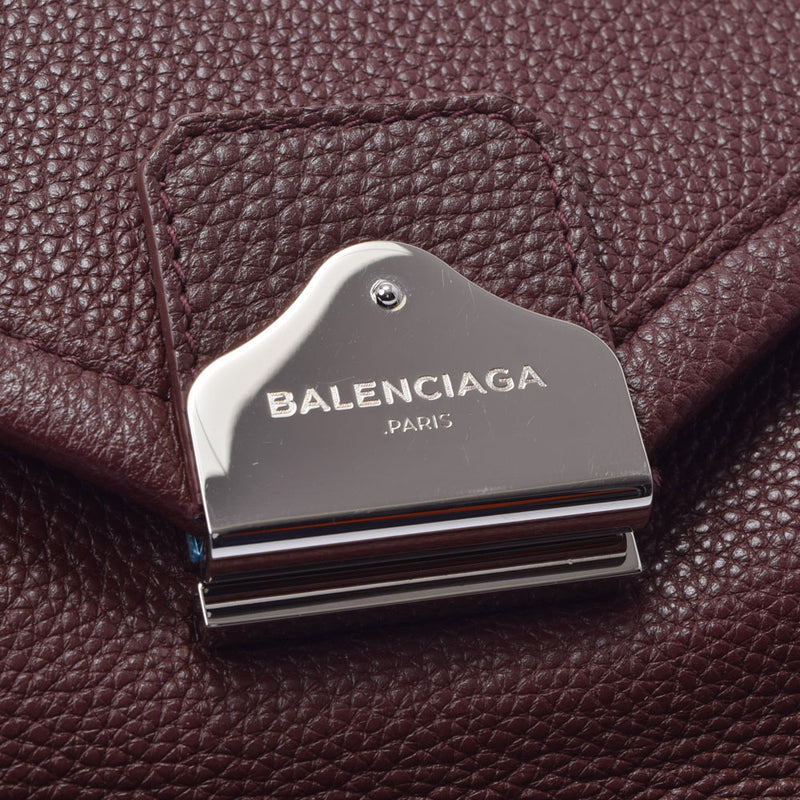 Balenciaga Balenciaga 2way Engine 443598女士皮革肩带袋乘坐Ginzo