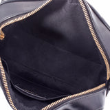 SAINT LAURENT Saint Laurent Lou Black Gold Bracket Ladies Leather Shoulder Bag B Rank used Ginzo