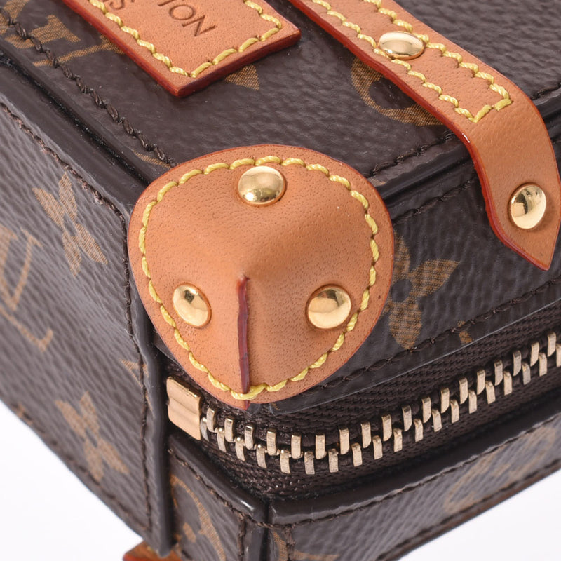 路易威顿路易·维顿（Louis Vuitton）路易威登（Louis Vuitton）会标托盘背包棕色M69483女用式字母帆布钥匙扣ab ab rank二手ginzo
