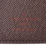 LOUIS VUITTON Louis Vuitton Portofoille Multiple Brown N60895 Men's Dami Cambus Bi -fold Wallet Unused Ginzo