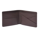 LOUIS VUITTON Louis Vuitton Portofoille Multiple Brown N60895 Men's Dami Cambus Bi -fold Wallet Unused Ginzo