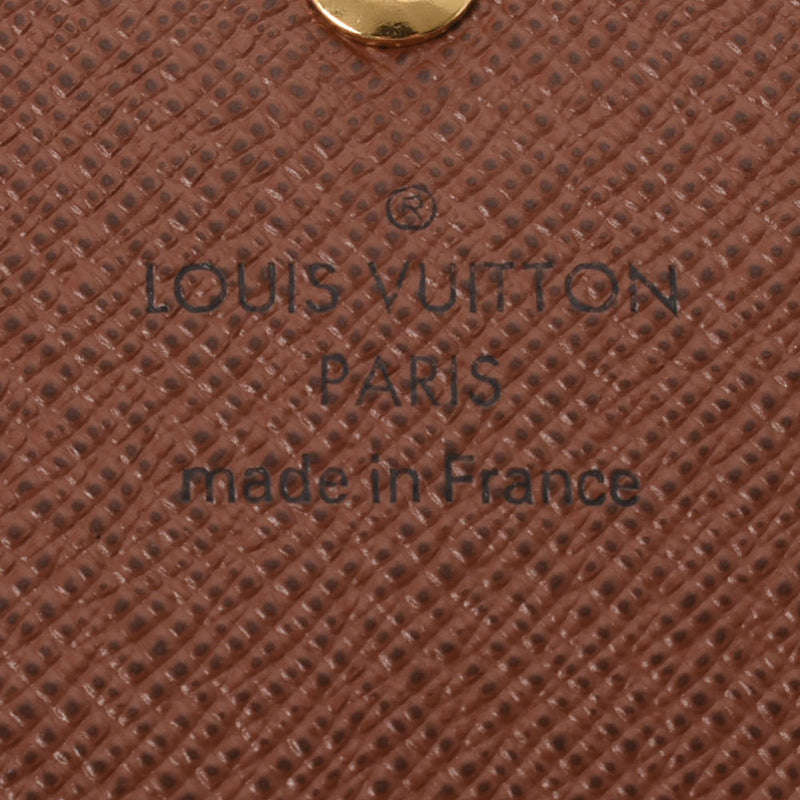 LOUIS VUITTON Louis Vuitton Monogram 6 Key Case Brown M62630 Unisex Monogram canvas key case unused Ginzo