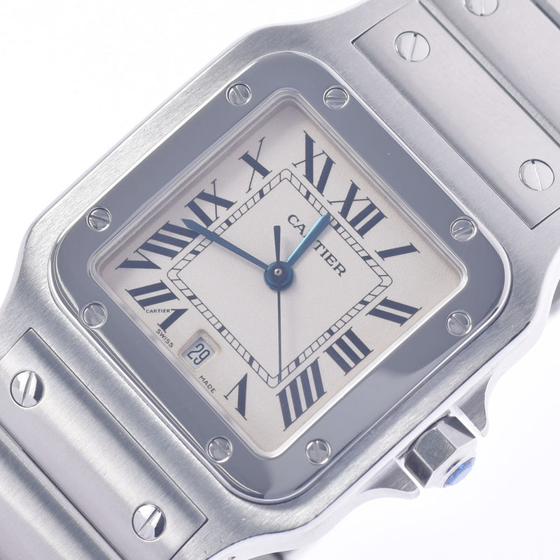 カルティエサントスガルベ LM ボーイズ 腕時計 W20060D6 CARTIER 中古
