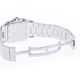 Cartier Cartier Carto Santo Sugarbe LM W20060D6男孩SS观看石英象牙表盘