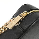 迈克尔·科尔斯（Michael Kors）迈克尔课程插座黑金支架35T8GTTC9L女士皮革肩袋未使用的金佐（Ginzo）