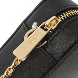 迈克尔·科尔斯（Michael Kors）迈克尔课程插座黑金支架35T8GTTC9L女士皮革肩袋未使用的金佐（Ginzo）