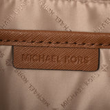 MICHAEL KORS マイケルコース MKロゴ アウトレット 茶 ゴールド金具 35F8GTTC3B レディース PVC ショルダーバッグ 未使用 銀蔵