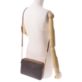 MICHAEL KORS マイケルコース MKロゴ アウトレット 茶 ゴールド金具 35F8GTTC3B レディース PVC ショルダーバッグ 未使用 銀蔵