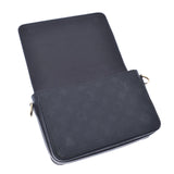 LOUIS VUITTON Louis Vuitton Aplant Studio Messenger NBA Collaboration Black M58498 Unisex Cowhide Leather Shoulder Bag AB Rank used Ginzo