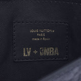 LOUIS VUITTON Louis Vuitton Aplant Studio Messenger NBA Collaboration Black M58498 Unisex Cowhide Leather Shoulder Bag AB Rank used Ginzo