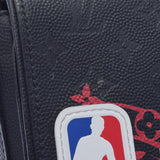 LOUIS VUITTON Louis Vuitton Aplant Studio Messenger NBA Collaboration Black M58498 Unisex Cowhide Leather Shoulder Bag AB Rank used Ginzo