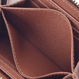 路易威顿路易·维顿（Louis Vuitton）路易威登（Louis Vuitton）会标Zippy硬币人棕色M60067女用式字母帆布硬币盒未使用的Ginzo