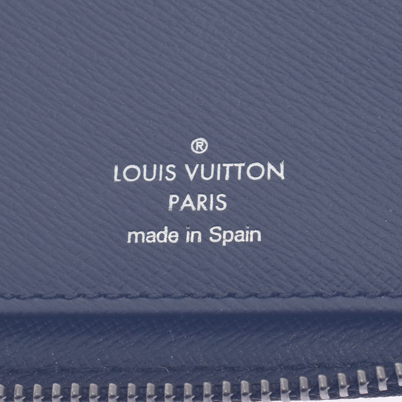 LOUIS VUITTON Louis Vuitton Monogram Eclipse Zippy Wallet Vertical Black/Gray M62295 Men's Monogram Canvas Long Wallet B Used Ginzo