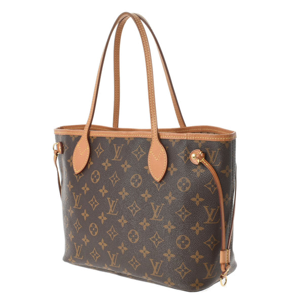 LOUIS VUITTON Louis Vuitton Monogram Never Full PM Brown M41000 Ladies Monogram Canvas Handbag B Rank used Ginzo