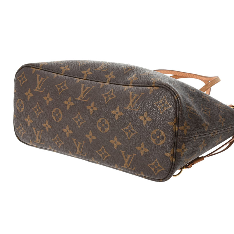 LOUIS VUITTON ルイヴィトン モノグラム ネヴァーフル PM ブラウン M41000 レディース モノグラムキャンバス ハンドバッグ Bランク 中古 銀蔵