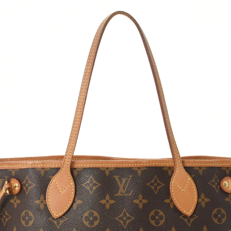 LOUIS VUITTON ルイヴィトン モノグラム ネヴァーフル PM ブラウン M41000 レディース モノグラムキャンバス ハンドバッグ Bランク 中古 銀蔵