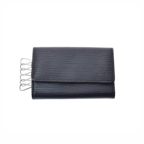 LOUIS VUITTON Louis Vuitton Epi 6 Ren Noir (Black) M63812 Unisex Epi Leather Key Case Unused Ginzo