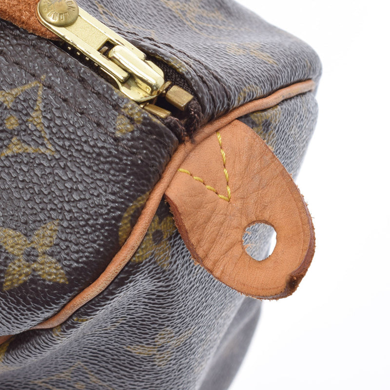 LOUIS VUITTON Louis Vuitton Monogram Speedy 30 Brown M41526 Ladies Monogram Canvas Handbag B Rank used Ginzo