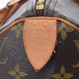 LOUIS VUITTON Louis Vuitton Monogram Speedy 30 Brown M41526 Ladies Monogram Canvas Handbag B Rank used Ginzo