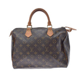 路易威顿路易·维顿（Louis Vuitton）路易威登（Louis Vuitton）会标迅速30棕色M41526女士会标帆布手提包B等级二手Ginzo