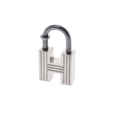 HERMES エルメス Hモチーフカデナ 2000年モデル シルバー金具 ユニセックス チャーム Bランク 中古 銀蔵