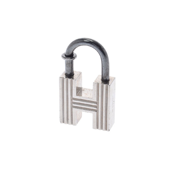 HERMES エルメス Hモチーフカデナ 2000年モデル シルバー金具 ユニセックス チャーム Bランク 中古 銀蔵