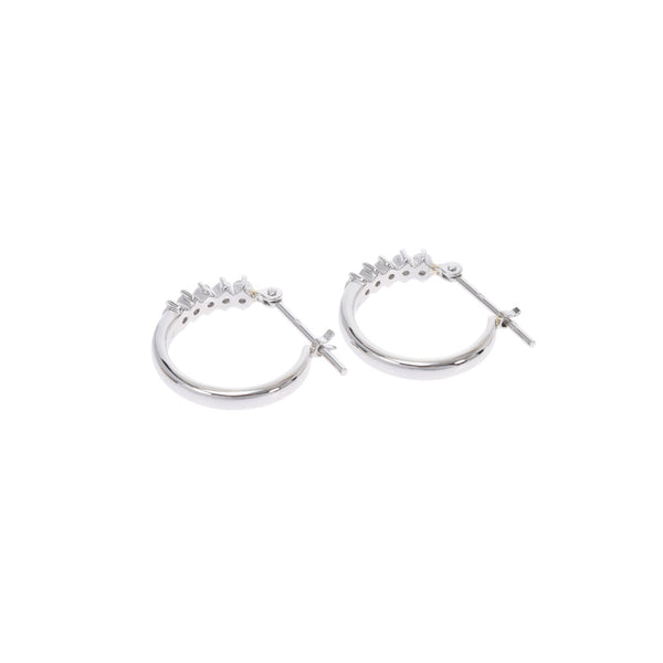 Other diamond 0.30ct Hoop type ladies PT (platinum) piercing A rank used Ginzo