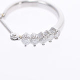 Other diamond 0.30ct Hoop type ladies PT (platinum) piercing A rank used Ginzo