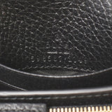 Gucci Gucci GG Marmont中型钱包黑色598587男女通用gg sprom帆布皮革bi-折叠钱包未使用的金佐（Ginzo）