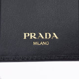 PRADA Prada 6 -key case Black 1PG222 Unisex calf key case unused Ginzo