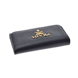 PRADA Prada 6 -key case Black 1PG222 Unisex calf key case unused Ginzo