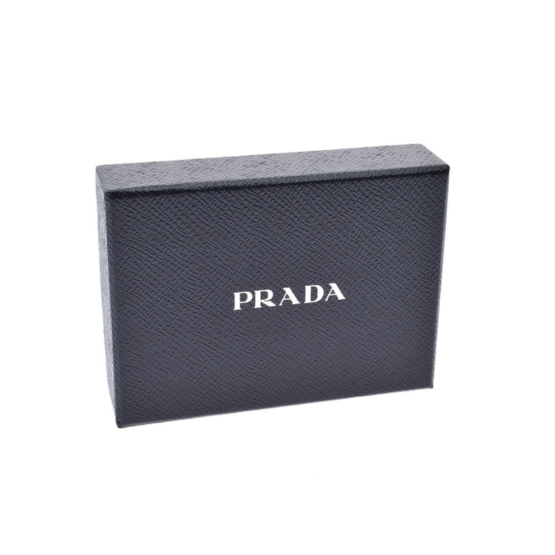 PRADA プラダ 6連キーケース  黒 1PG222 ユニセックス カーフ キーケース 未使用 銀蔵