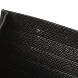 HERMES エルメス ケリーウォレット 黒 シルバー金具 □M刻印(2009年頃) レディース ヴォーエプソン 長財布 Bランク 中古 銀蔵