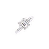 Other diamonds 2.03CT I-vs1 D0.273ct single diamond 10.5 Ladies PT950 Platinum Ring / Ring A Rank used Ginzo