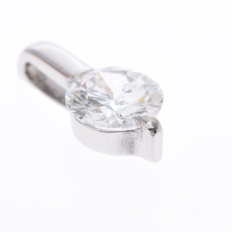 Other diamond 1.019ct E-Si1-G Ladies PT900 Platinum Pendant Top A Rank used Ginzo