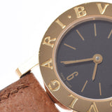 Bvlgari Bulgari Bulgari Bulgari Bulgari Bulgari 23 BB23GL女士YG/Leather Watch Quartz Black Dial A RANS二手Ginzo